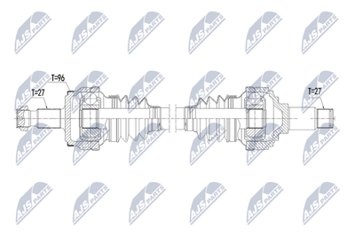Drive Shaft NTY NPW-ME-211