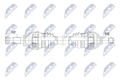 Drive Shaft NTY NPW-ME-216
