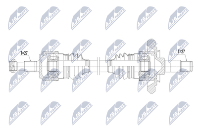 Drive Shaft NTY NPW-ME-217
