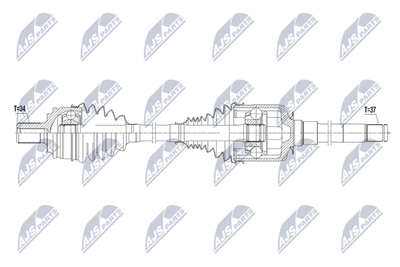 Drive Shaft NTY NPW-ME-219