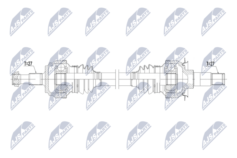 NTY NPW-ME-226 Drive Shaft