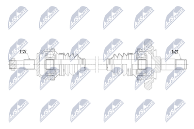 Drive Shaft NTY NPW-ME-228