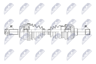 Drive Shaft NTY NPW-ME-230