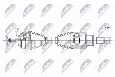 Drive Shaft NTY NPW-ME-231