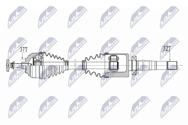 NTY NPW-ME-232 Drive Shaft