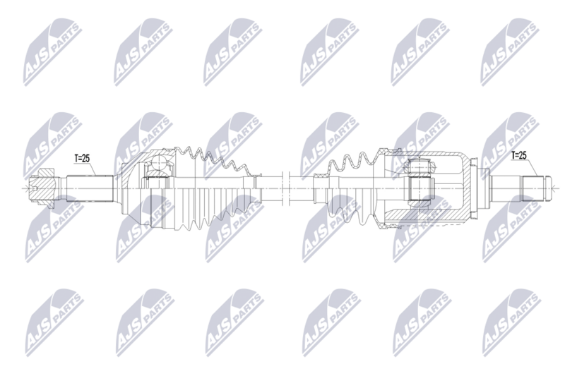 NTY NPW-MG-000 Drive Shaft