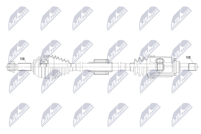 Drive Shaft NTY NPW-MG-001