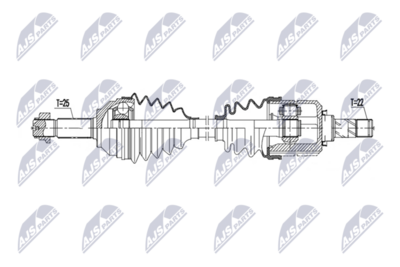 Drive Shaft NTY NPW-MG-009