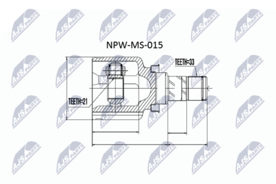 Joint Kit, drive shaft NTY NPW-MS-015