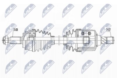 Drive Shaft NTY NPW-MS-073