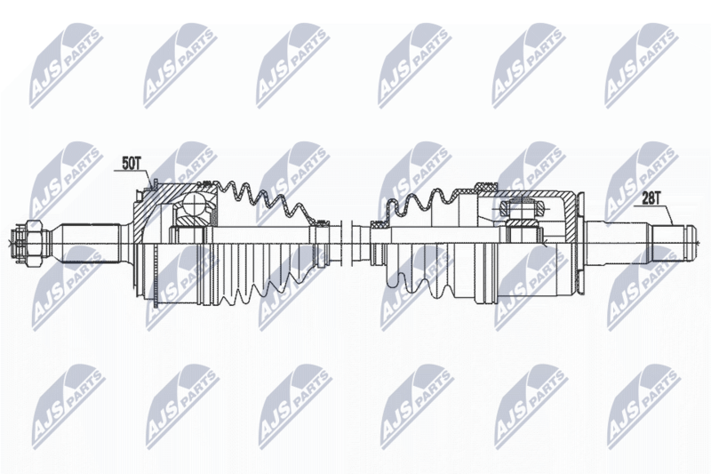 NTY NPW-MS-079 Drive Shaft
