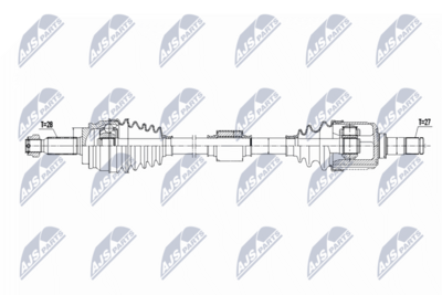Drive Shaft NTY NPW-MS-088