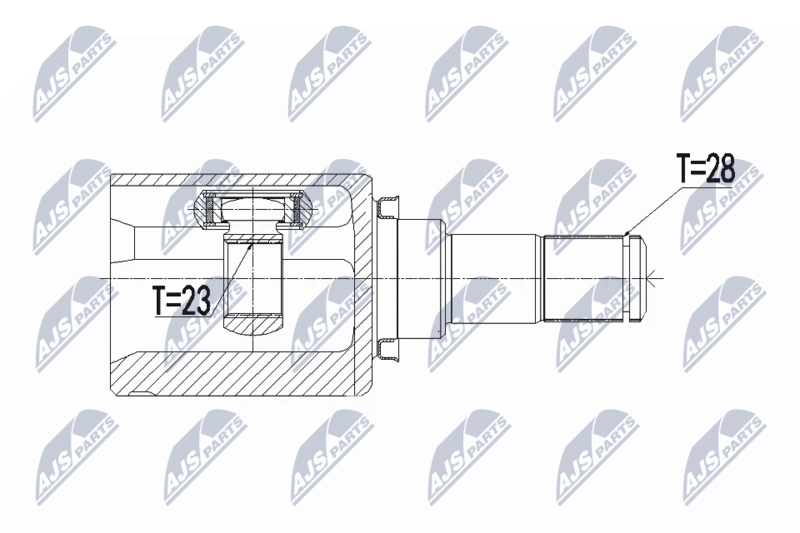 NTY NPW-MZ-055 Joint Kit, drive shaft