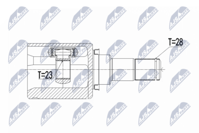 Joint Kit, drive shaft NTY NPW-MZ-055