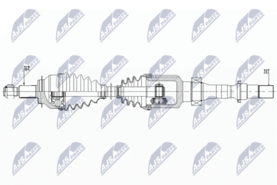 Drive Shaft NTY NPW-MZ-058