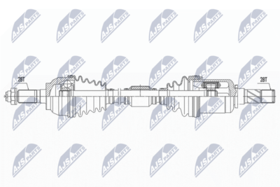Drive Shaft NTY NPW-MZ-060