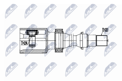 Joint Kit, drive shaft NTY NPW-MZ-061