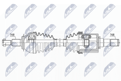 Drive Shaft NTY NPW-MZ-074