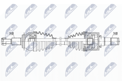 Drive Shaft NTY NPW-MZ-080