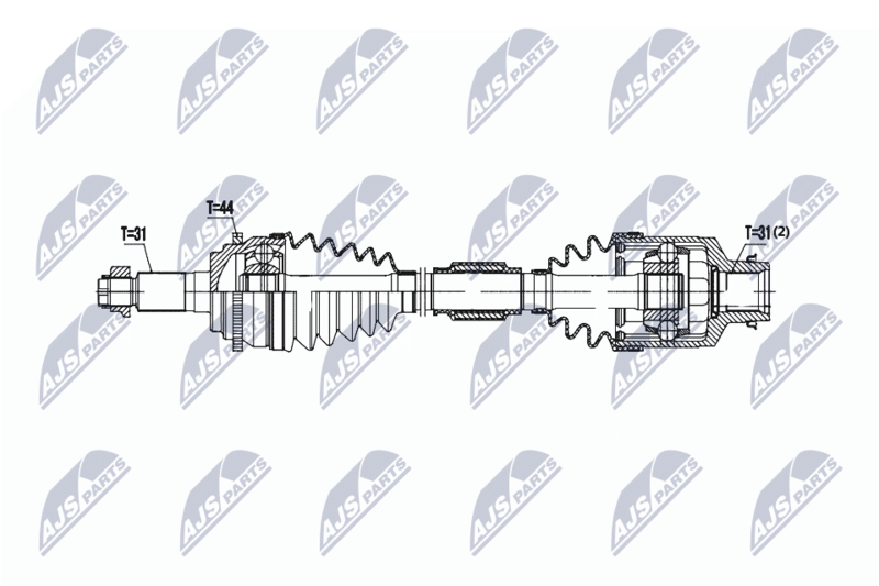 NTY NPW-MZ-086 Drive Shaft