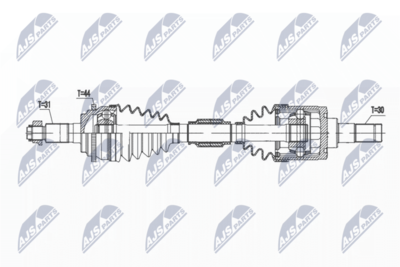 Drive Shaft NTY NPW-MZ-088