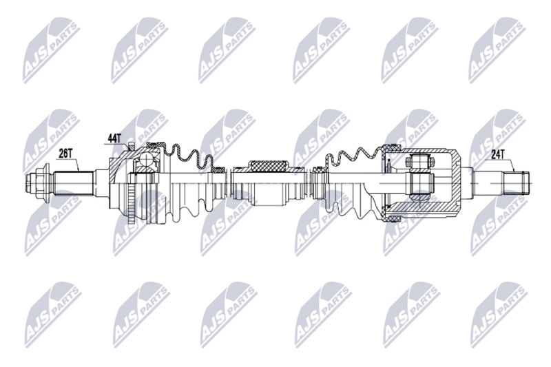 NTY NPW-MZ-112 Drive Shaft