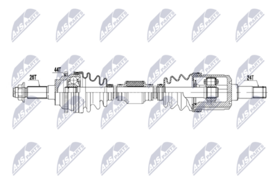 Drive Shaft NTY NPW-MZ-112