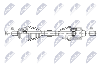 Drive Shaft NTY NPW-MZ-128