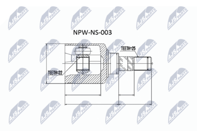 Joint Kit, drive shaft NTY NPW-NS-003