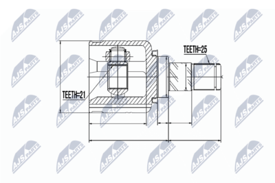Joint Kit, drive shaft NTY NPW-NS-015