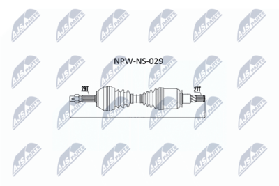 Drive Shaft NTY NPW-NS-029