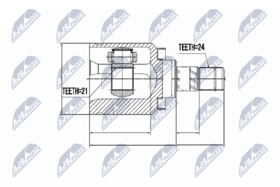 Joint Kit, drive shaft NTY NPW-NS-031