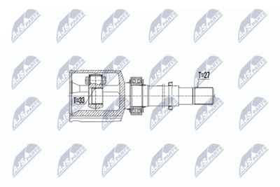 Joint Kit, drive shaft NTY NPW-NS-058
