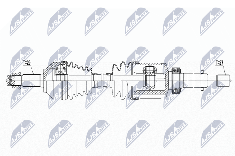 NTY NPW-NS-062 Drive Shaft