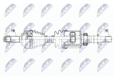 Drive Shaft NTY NPW-NS-062