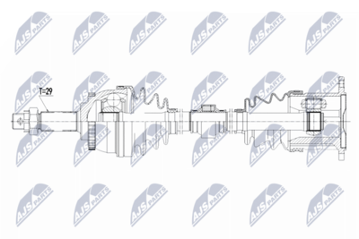 Drive Shaft NTY NPW-NS-066