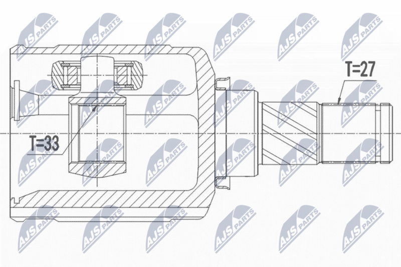 NTY NPW-NS-079 Joint Kit, drive shaft