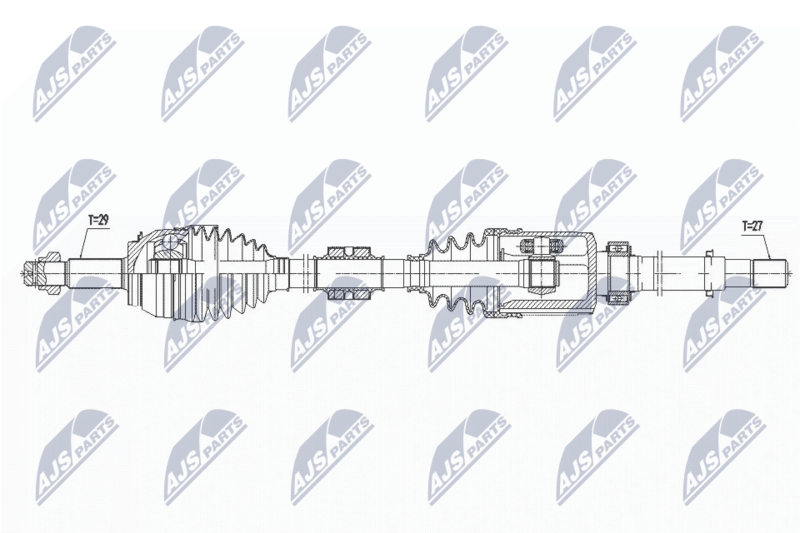 NTY NPW-NS-080 Drive Shaft