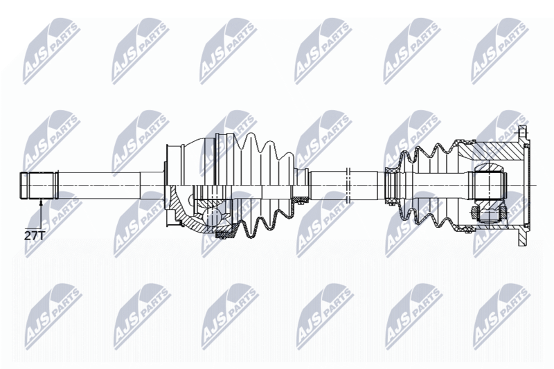 NTY NPW-NS-084 Drive Shaft