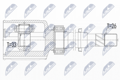 Joint Kit, drive shaft NTY NPW-NS-093