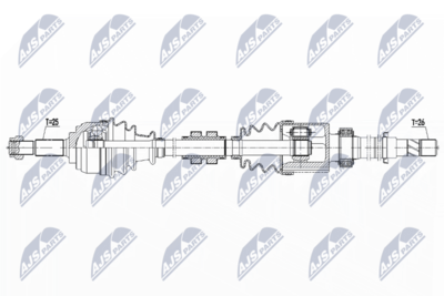 Drive Shaft NTY NPW-NS-102