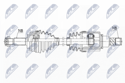 Drive Shaft NTY NPW-NS-112