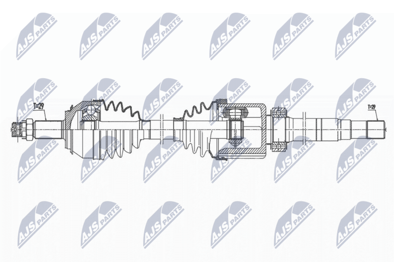 NTY NPW-NS-114 Drive Shaft
