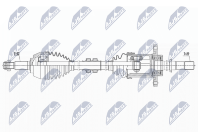 Drive Shaft NTY NPW-NS-124