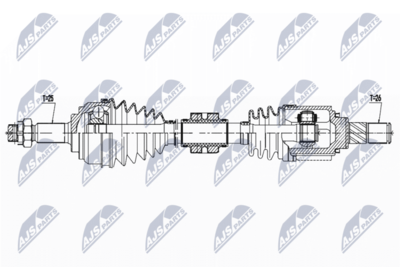 Drive Shaft NTY NPW-NS-136