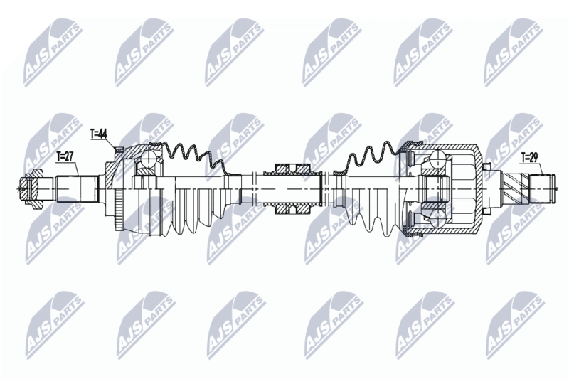 NTY NPW-NS-140 Drive Shaft