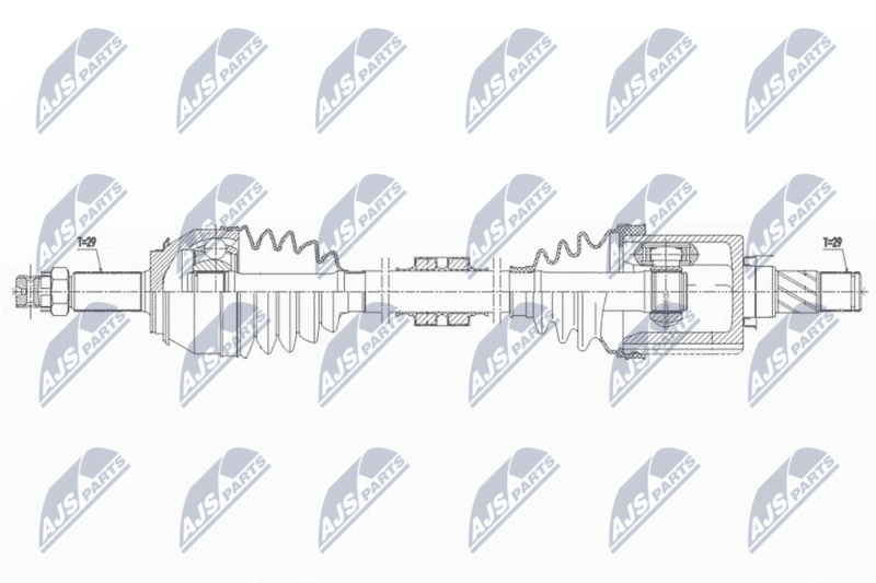 NTY NPW-NS-150 Drive Shaft