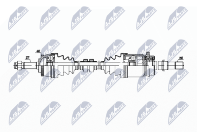 Drive Shaft NTY NPW-NS-157