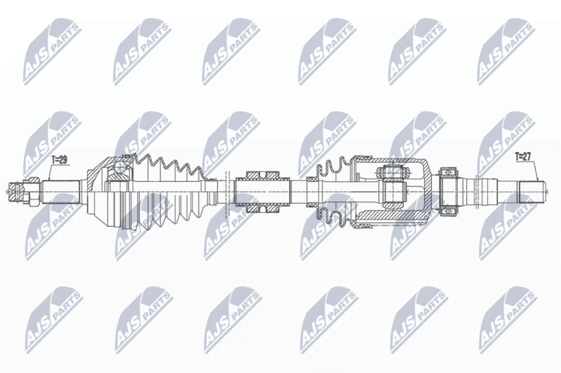 NTY NPW-NS-160 Drive Shaft