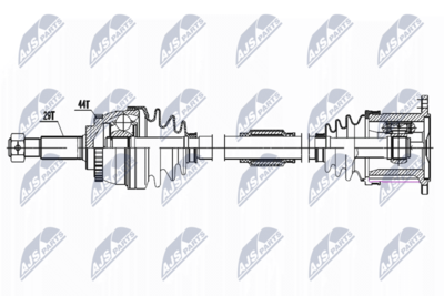 Drive Shaft NTY NPW-NS-161